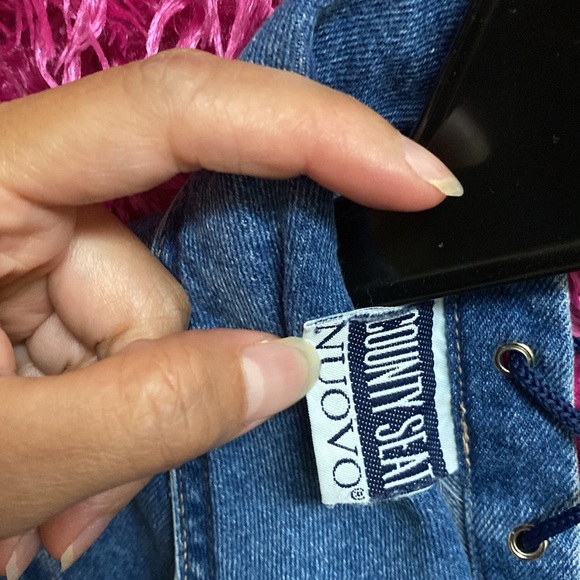 Nuovo Jean vest size small vintage denim - Picture 4 of 4